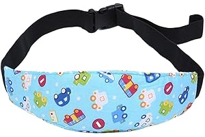 JOCXZI Nackenstützen für Kinderautositze,Kopfstützgurt für Kinder, Kindersicherheitssitz Kopffester Schlafgurt