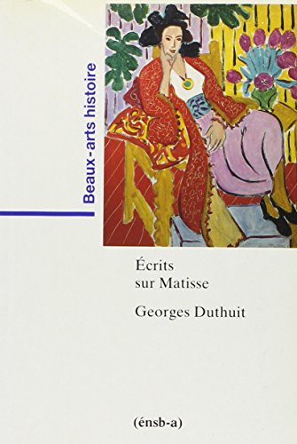 couverture de : Ecrits sur Matisse