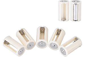 Ouitble Batteriekonverter 5 Stück 3 x AA zu 1 D Parallel Batteriehalter Adapter Batteriehalter Konvertierungsadapter Konverter Fällen Box für Elektronik Notfallsituationen