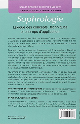 Book's Cover of Sophrologie