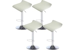 SDNAM Impreso Fundas para Taburetes de Cocina Cuadrados Pack 2/4/1, Giratorio Funda de Silla Taburete de Bar de Oficina, Lavable(#16,4PCS)