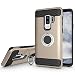 Produktbild Newseego Samsung Galaxy S9 Plus Hülle mit Armour Dual Layer 2 in 1 mit extremem Schutz für hohe Beanspruchung und Fingerring Halter Ständer mit Magnethalterung für Samsung Galaxy S9 Plus-Golden …