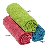 Toalla de mano Efalock Toalla - Manzana 30 x 90 cm 100% de algodón Toallas de mano en la moda de color manzana