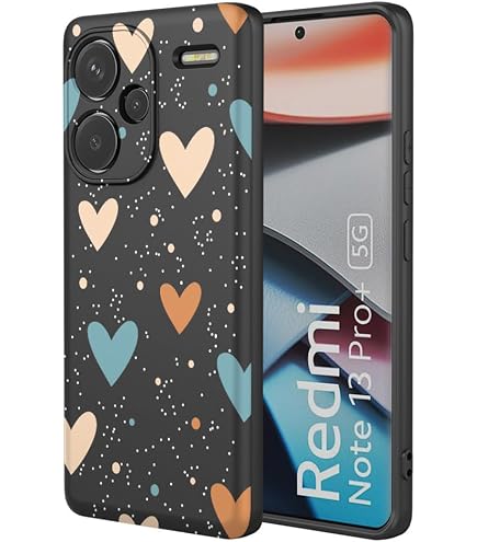 XINYEXIN Silikon-Hülle Für Xiaomi Redmi Note 13 Pro+ 5G – Süße Blumen-Motive, Stoßfest & Dünn