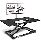 Con una superficie total de 51 x 80 cm, esta estación de trabajo está pensada para su uso profesional en oficinas, negocios y tiendas, así como para usuarios de pc habituales. Este modelo tiene un diseño moderno con acabado en color negro y está fabricado con materiales de primera calidad para una mayor resistencia.