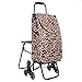 Produktbild shopping cart Warenkorb Klettern Treppen Falten Gepäckwagen Trolley Auto Mit Stuhl Tragbare Warenkorb Trolley Car Multi-Color Optional,A