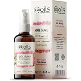 KAOils Saf G&uuml;l Suyu - 100% Pure Rose Water 100 ml - Doğal G&uuml;l Mayası Hidrolatı - Canlandırıcı ve Nemlendirici Y&uuml;z Toniği | Ca