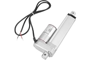 Dpofirs DC 12V Linearantrieb 140KG Hubmotor Elektromotor für Auto Auto Linearantriebe für die Automobil, industrielle elektrische Hebesystem, Elektrobett und Maschinenbauindustrie(100mm)