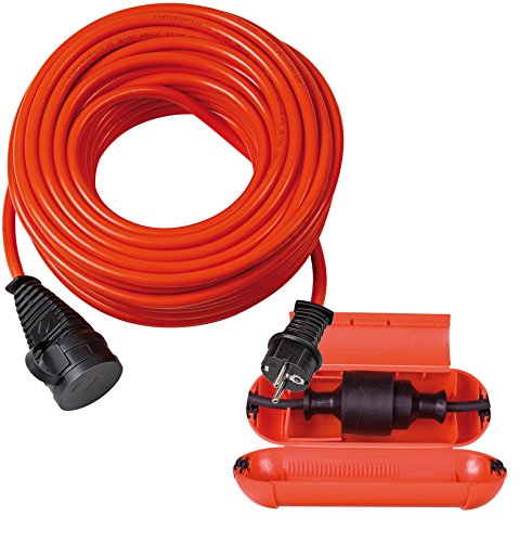 as - Schwabe Sicherheitsbox, spritzwassergeschtzt, ideal fr den Garten / Rasenmher, 48707 (1 Stck | Kabel 10 Meter, rot) as - Schwabe Sicherheitsbox, spritzwassergeschtzt, ideal fr den Garten / Rasenmher, 48707 (1 Stck | Kabel 10 Meter, rot)