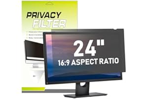 LAMA Filtre de confidentialité universel pour écran 24" avec brise-vue 16:9 (531 x 298 mm)