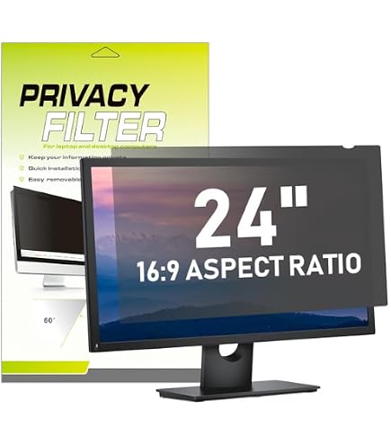 Produktbild von Laptop Sichtschutzfolie, Computermonitorschutz, Anti Peep Laptop Privatsphäre, Für Geschäftsreisende, Studenten, Mobile Arbeiter