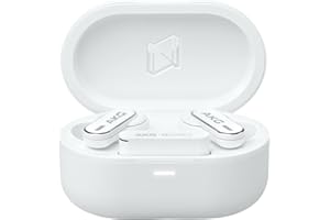 AKG N5 Hybrid TWS Casque – Son cristallin sans Fil, True Adaptive Noise Cancelling, Qualité d'appel certifiée Zoom, Autonomie de 40h, Protection IP54, Bluetooth, USB-C, Blanc