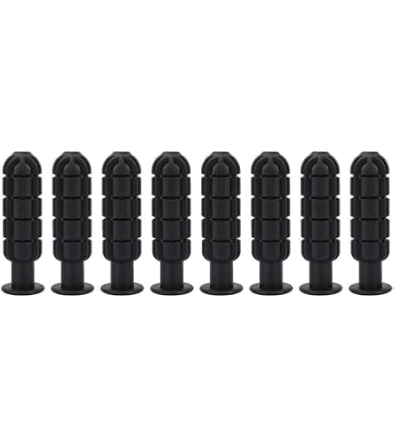 Qeapug – 10 Balles De Baby-foot 32 Mm – Résine, Noir/blanc, Compatible Tornado Gamesson