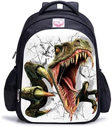 MATMO 3D Cool Cute Cartoon Dinosaur Children Student Backpack School Bag Bookbag