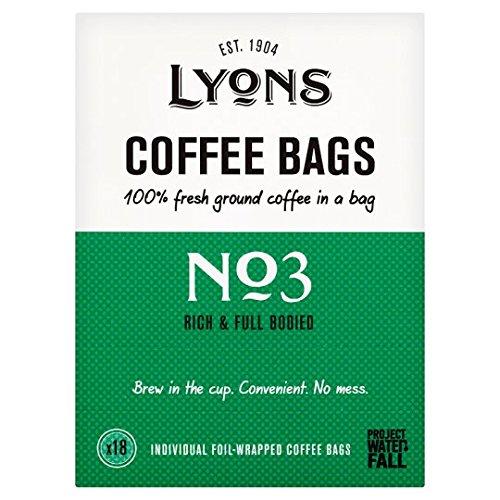 Lyons café bolsas 18 unidades 125 g