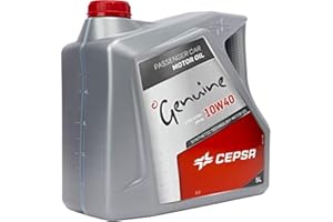 Cepsa 10W40 Huile Moteur, 5L Genuine