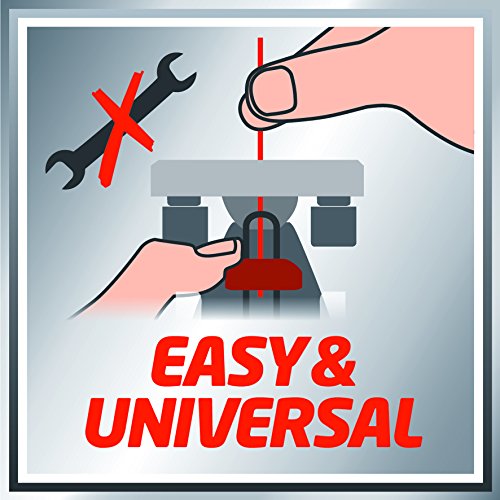 Einhell Akku Stichsäge TE-JS 18 Li Solo Power X-Change (Lithium Ionen, 18 V, max. 80 mm, 4-Stufen Pendelhub, Absaugadapter, Parallelanschlag, LED-Licht, ohne Akku und Ladegerät) - 4