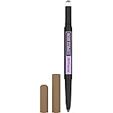Maybelline New York Matita-Ombretto Express Brow 2-in-1, Per sopracciglia piene e naturali, Dark Blond (01)