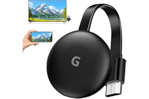 CLIUNT Wireless HDMI Adapter, 4K Full HD Miracast HDMI Dongle, 5G Miracast Dongle, 1080P WiFi Display Dongle für Android/iOS/Windows Telefon Tablet zu HDTV/Monitor/Projekto