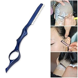 Neverland Feather Cut Hairdressing Shave Razor Tool Hair Styling Thinning-Silver