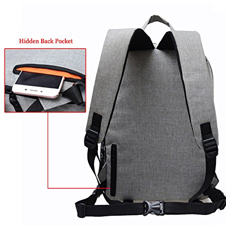 Sac    dos Yuhan Oxford multi-fonction imperm  able antichoc appareil photo SLR DSLR pratique photographie vid  o sac de voyage sac    dos pour appareil photo Nikon Canon Sony Pentax avec protection contre la pluie