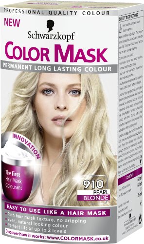 Schwarzkopf Color Mask 910 Pearl Blonde Permanent Hair Dye