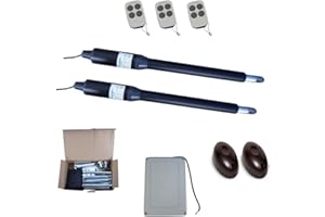 MATISMO AMB300 Kit motor para puerta batiente de 2 hojas de hasta 300 Kg y 4 metros con 3 mandos a distancia