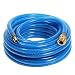 Produktbild as - Schwabe Druckluftschlauch-Garnitur mit Polyestergewebeeinlage Serie 2050 - 20 m PVC-Druckluft-Schlauch 9 x 3 mm mit Schnellverschlusskupplung & Stecktülle - Blau I 12708