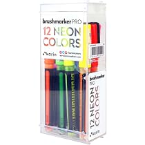 Karin Mega Box Brush Marker Pro brushpens su base d' acqua ideale ...