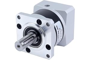 STEPPERONLINE Serie MGL Relación de engranajes 10:1 planetaria Backlash 30arc-min para eje φ8mm estándar Nema 23 motor paso a paso (longitud del eje 20-25 mm)