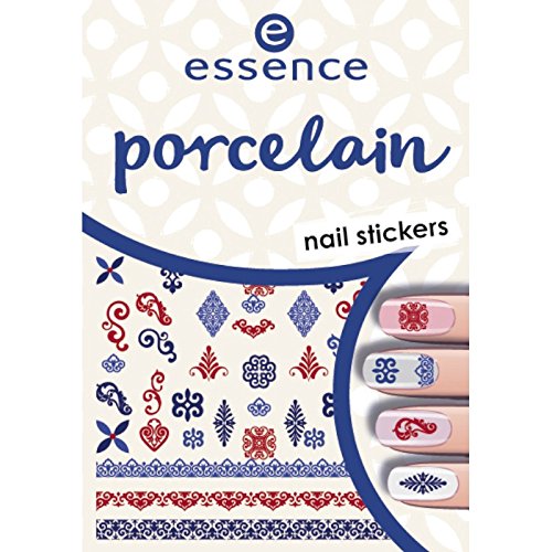ESSENCE NAIL ART STICKERS PARA UÑAS 08 PORCELAIN