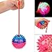 Produktbild yuyoug blinkende Puffer Bälle Flexibler Stress Squishy Spielzeug Stress Relief Ball für Spaß, Kinder Witzige Spielzeug/Geschenk, Spielzeug Zeit Killing Spielzeug