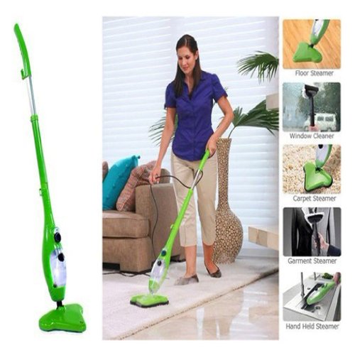 Balai vapeur H2O MOP X5 vert