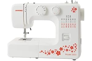 Janome Macchina per Cucire 3300 con 5 Anni di Garanzia