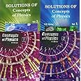 Concept of Physics by H.C Verma Part - I & II with Solutions of both the Volumes - Set of 4 Books (2
