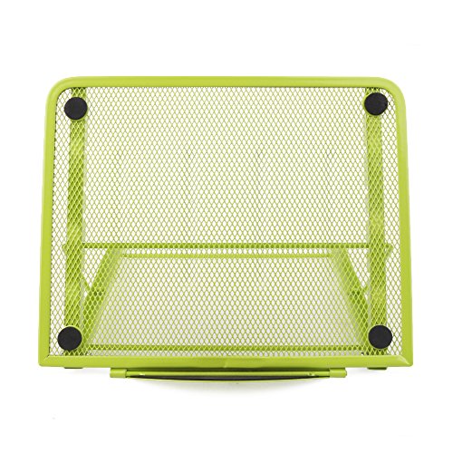 Laptop Ständer Notebookständer Belüftet Verstellbar Faltbarer Metall Ineinander Notebook Standplatz, 24x19CM für Laptop Notebook Pad Phone Tablets-Novata - 3