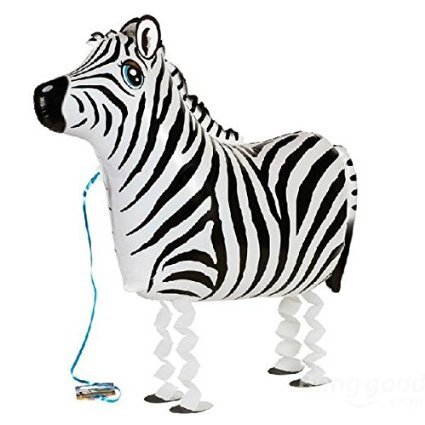 SwirlColor 5 Stück gehende Haustier-Ballon-Kind-Kind-Geschenke Party-Tier-Folien-Ballone - 3