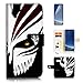 Produktbild (für Samsung Galaxy S8) Flip Wallet Case Cover & Displayschutzfolie Bundle. A20120 Bleach Ichigo Maske