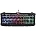 Produktbild Gaming Tastatur Wired Mechanische Keyboard Multi-Farbe LED Hintergrundbeleuchtung Für Computer PC Laptop ( Farbe : Schwarz )