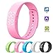 Produktbild Stilvoller intelligenter Armband Verfolger T5S Eignungs Verfolger mit Vibrierendem in Echtzeit Zeigendem Wasserdichtem Intelligentem Armband LED Schirm Sport Verfolger Monitor Kalorie Schlaf, der Intelligenten Uhr Pedometer überwacht - Rosa