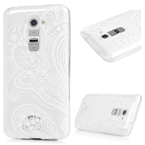 LG G2 Hülle Case LG G2 5.2 Zoll Schutzhülle YOKIRIN TPU Silikon Case Cover Skin Handytasche Silikonhülle Kunst Gemalt Handyhülle Schale Handycase Handyschale Etui Backcover Muster
