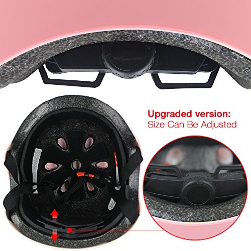 Topfire Kinder Skateboarder Helm Fahrradhelm Integralhelm Rollerhelm für Radfahrer Skateboard Scooter Bike Sicherheit Helm - 6