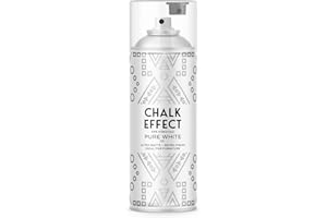 ‎CL COSMOS LAC CL COSMOS LAC Kreidefarbe Spray Chalk Effect - hochwertige chalky Kreidesprühfarbe Farbspray - Spray Paint Farbe (Pure White)
