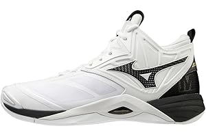 Mizuno Women's 2 Wave Momentum Mid Volleyball Shoe 8 1/2 (0850)