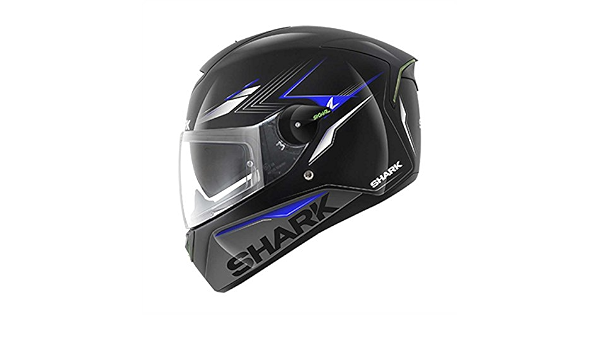 Shark SKWAL Matador Casco Da Moto - Nero Blu Argento, S : Amazon.it: Auto e  Moto