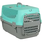 Pribor Kedi K&ouml;pek Evcil Hayvan Taşıma &Ccedil;antası Box &Ccedil;ok Fonksiyonlu (Su Yeşili, Orta)