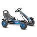 Produktbild Hecht Go Kart 50100 Tretauto Go-Kart für Kinder (Blau-Schwarz)