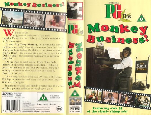 Preisvergleich Produktbild Pg Tips-Monkey Business [VHS]
