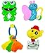 Blossom Baby Teethers Rattle Toy (Set of 4 Pcs) with Various Exciting Rattle Toys for New Borns,Toddlers & Infants, Multi Color RS.225.00