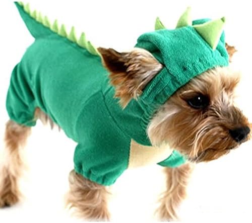 New Arrival Green Dinosaur Cotton Pet Dogs Coat dogs clothing clothes